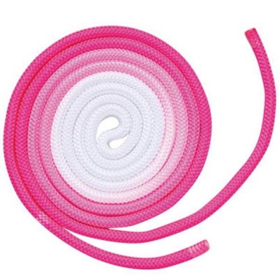 Скакалка для художественной гимнастики Chacott 301509-0007 розово-белая