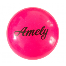 Мяч Amely AGB-102 с блёстками 15 см