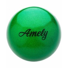 Мяч Amely AGB-103 с насыщенными блёстками 15 см