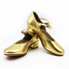 Туфли народные Club Dance Н-4 золото