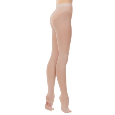 Трико балетное Solo TR119.1 матовое с отверстием на стопе профессиональное 60DEN