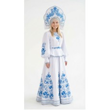 Белый женских костюм