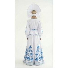 Белый женских костюм