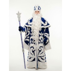 Костюм Деда Мороза синий