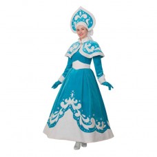 Карнавальный костюм Снегурочка люкс