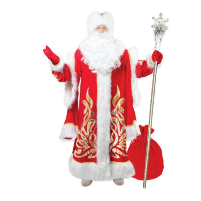 Карнавальный костюм Дед Мороз королевский